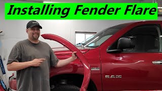 Installing Fender Flares amp Mud Flaps  Bad Wrench [upl. by Blakelee]