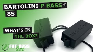 Bartolini 8S 4 String Original Series Precision Bass® Pickup What’s In The Box A CloseUp Look [upl. by Nivak]