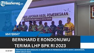 Pj Bupati Maybrat Terima LHP BPK RI 2023 [upl. by Ebaj]