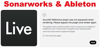 Using Sonarworks SoundID Reference in Ableton Live Part 1 of 2 [upl. by Oirasec571]