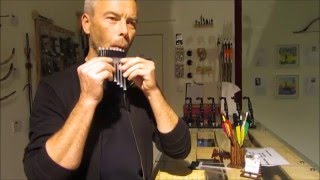 How to build a pan flute out of drinking straws [upl. by Hippel718]