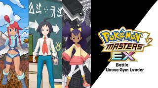 🎼 Battle Vs Unova Gym Leader Pokémon Masters EX HQ 🎼 [upl. by Joey]