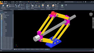 Autodesk Inventor 2025  Assembly Membuat Alat dongkrak  4K 60fps [upl. by Sedinoel]