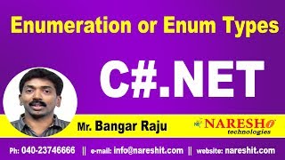 Enumeration or Enum Types in C  CNET Tutorial  Mr Bangar Raju [upl. by Rohn]