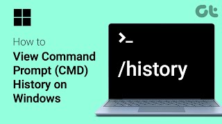 How to View Command Prompt CMD History on Windows  Full Guide  Guiding Tech [upl. by Anitan46]