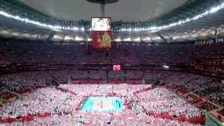 Hymn Polski Mistrzostwa Świata w Piłce Siatkowej Mężczyzn Polska 2014 Stadion Narodowy [upl. by Aicemaj800]