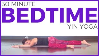 30 minute Yin Yoga for Bedtime to Fall Asleep Fast  Sarah Beth Yoga [upl. by Aicul]