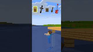 Will A Guitar Boat Hold My Weight Inspired by MrBeast minecraft steve shorts trending remix [upl. by Kathlin]