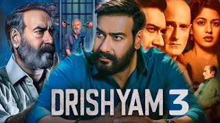 Drishyam 3 Full Movie  Ajay Devgn  Tabu  Akshaye Khanna  Mohanlal  Ishita  Facts and Details [upl. by Enicnarf]