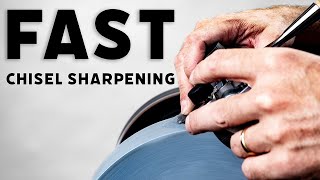 Chisel Sharpening on the Tormek T8  Indepth Beginners Guide [upl. by Bedad372]