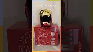 Iron Man Helmet Just for Rs 25499  Deluxe Edition LED Light Voice amp Remote Control Openable 01 [upl. by Alinoel]