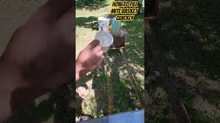 Do It The Easy Way How To Fill Varroa Easy Check Basket beekeeping101 mitewash [upl. by Annirok]