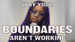 WHY YOUR BOUNDARIES ARENT WORKING  The Slumflower Hour podcast [upl. by Aniham]