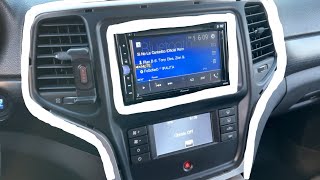 2014 Jeep GC Double Din  DIY installation  Scorche to Pioneer [upl. by Towne]