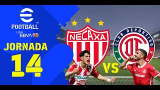 Necaxa 13 Toluca  Jornada 14  Apertura 2024 gameplay [upl. by Howey]