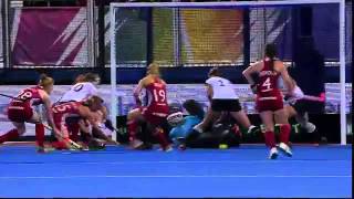 ENG 41 GER Danson completes a hattrick for England UEHC2015 EHC2015 [upl. by Garratt75]