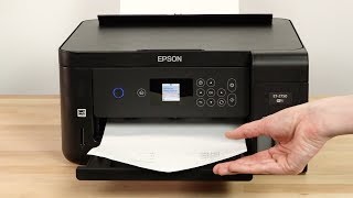 Epson WorkForce ET2750 Cleaning the Print Head [upl. by Notxarb]