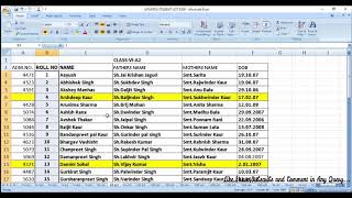 HOW TO ARRANGE STUDENT RECORD ACCORING TO NAMES Alphabetical order [upl. by Htebazileharas]