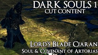 Dark Souls 1 Cut Content  Ciaran asks for Covenant and Soul of Artorias [upl. by Osman]