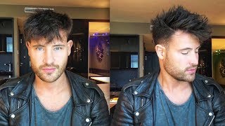 Haarstyling Tipps für Männer so style ich den Fade Cut [upl. by Nelda]