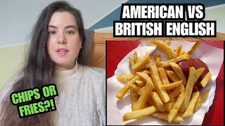 Venezuela Girl Reacts to AMERICAN vs BRITISH English  50 DIFFERENCES [upl. by Aicirtac]