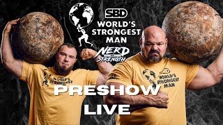 Worlds Strongest Man 2021 Fan Preshow [upl. by Washburn]