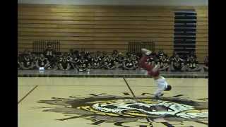 Mckinley Bboy Mike Holy Fire LIGHTING OF THE M Homecoming 2004 [upl. by Natty551]