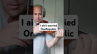 I Aint Worried Violin Cover  OneRepublic violin music violincover [upl. by Sheffield187]