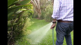 The Best Way to Lime Your Lawn amp Garden Spray on EcoFlo Lime Balance pH of overfertilised lawn [upl. by Eiramlatsyrk]