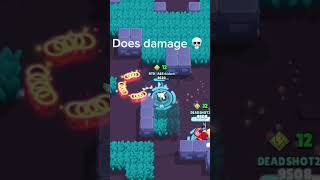 New powerup 😅 brawlstars powerup newupdate moe glitch lagging damage slowed [upl. by Kerby]