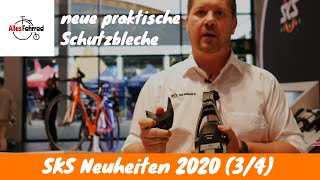 SKS Neuheiten 2020 34 Schutzblech mit Licht Gravelbike Schutzblech  Alles Fahrrad [upl. by Fotinas]