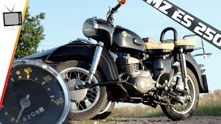 MZ ES2501 aus dem VEB Motorradwerk Zschopau Vorgestellt und mitgefahren Unverwüstlich [upl. by Reg]