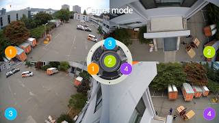 Hanwha Techwin PNM9080VQ9081VQ Multidirectional camera Demo [upl. by Ariaic]