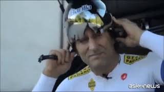 Alex Zanardi le immagini del drammatico incidente [upl. by Heddie688]