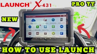 2024 How To Use Launch X431 Pro TT Diagnostic Pairing To Car Full Scan amp Clear [upl. by Nahsrad598]