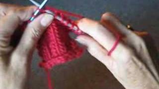 HOW TO KNIT INCREASING VIDEO [upl. by Dewhirst272]