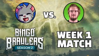 AGGY VS BUSHY  Bingo Brawlers Season 2 Week 1 [upl. by Akirehs166]