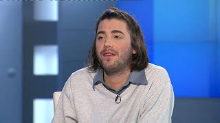 ESCSieger Salvador Sobral 1 Interview nach Herztransplantation [upl. by Ahtanaram]