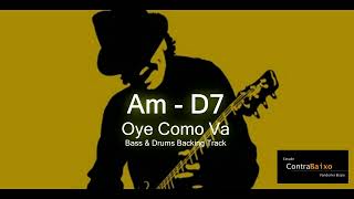 Oye Como Va  Bass amp Drums Isolated Track [upl. by Mat]