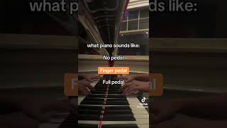 Piano without vs with pedal [upl. by Rebecka471]