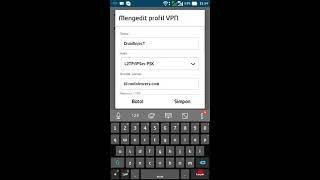 VPN Mode L2TP IPSec PSK  DroidInjecT For OpenVPN [upl. by Primaveras631]