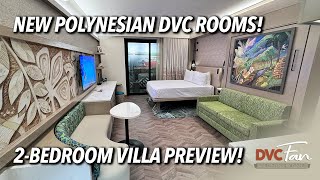 First Look NEW Model Rooms at Disney’s Polynesian Island Tower [upl. by Marci]