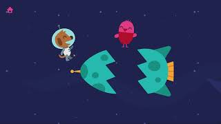 10 Minutes FULL Sago Mini Space Explore with Harvey  Best Space Games for Kids [upl. by Schinica877]