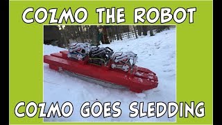 Cozmo the Robot Adventurer  Cozmo Goes Sledding  Episode 73  cozmoments [upl. by Skylar]