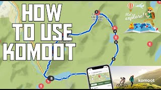 How to use Komoot A guide to creating a route on Komoot [upl. by Pavier]