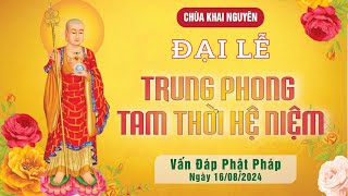 Vấn Đáp Phật Pháp Kỳ 242 Pháp Hội TPTTHN Ngày 16082024  TT Thích Đạo Thịnh CKN [upl. by Sharla]