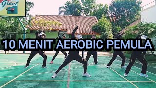 10 MENIT SENAM AEROBIK UNTUK PEMULA [upl. by Triny]