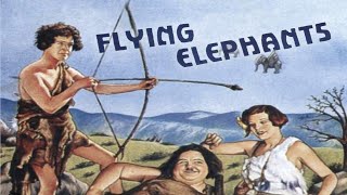 Laurel amp Hardy  Flying Elephants Silent Comedy Classic [upl. by Eked183]