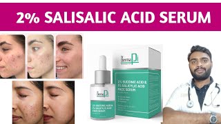 Best Salisalic acid Face Serum  How To Use salicylic Face Serum  DrDermapi [upl. by Rehteh]