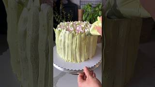 Easy Peasy Tulip Cake Decoration🌷 [upl. by Oconnor]